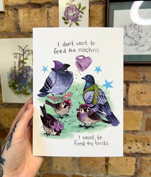 Image of FEED THE BIRDS PRINT 