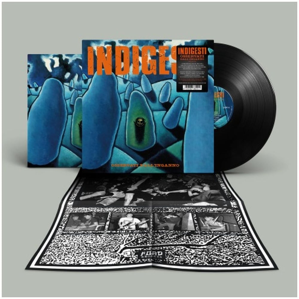 INDIGESTI "Osservati dall'Inganno" ( LP gatefold, Black) 