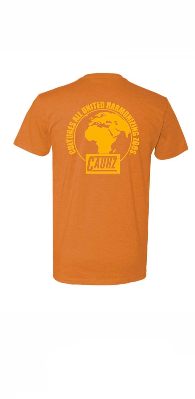Cauhz™️ Global Tee Orange Shirt