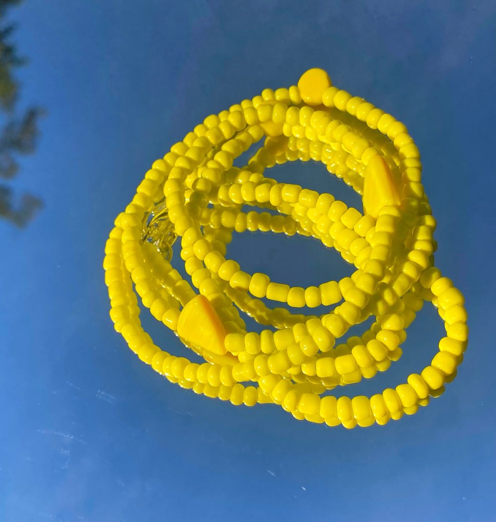 Image of “Lemon” Waist Beads 