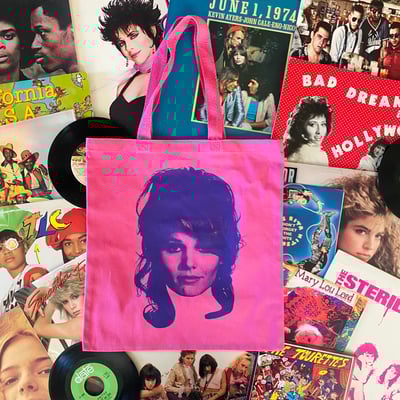 Image of Paula Prentiss tote bag 