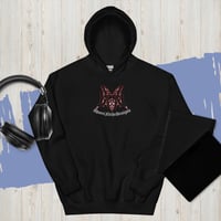 Image 1 of Ahureinichedesigns Embroidery Printed Hoodie