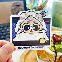 INCOGNITO MODE  | mosskidd ✦ Die-Cut Sticker