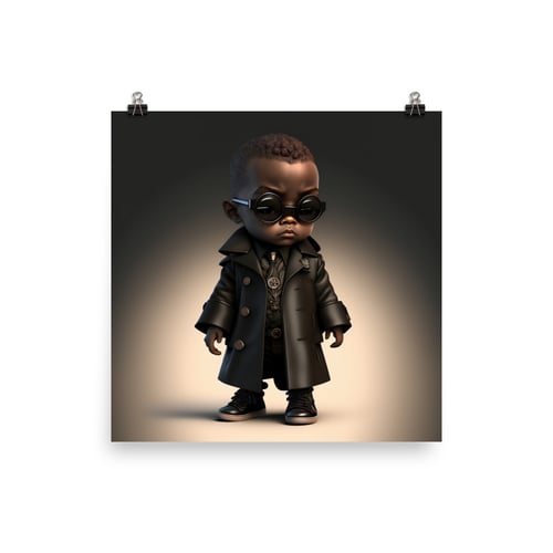 Image of Marvel Babies - Nick Fury | Photo paper poster