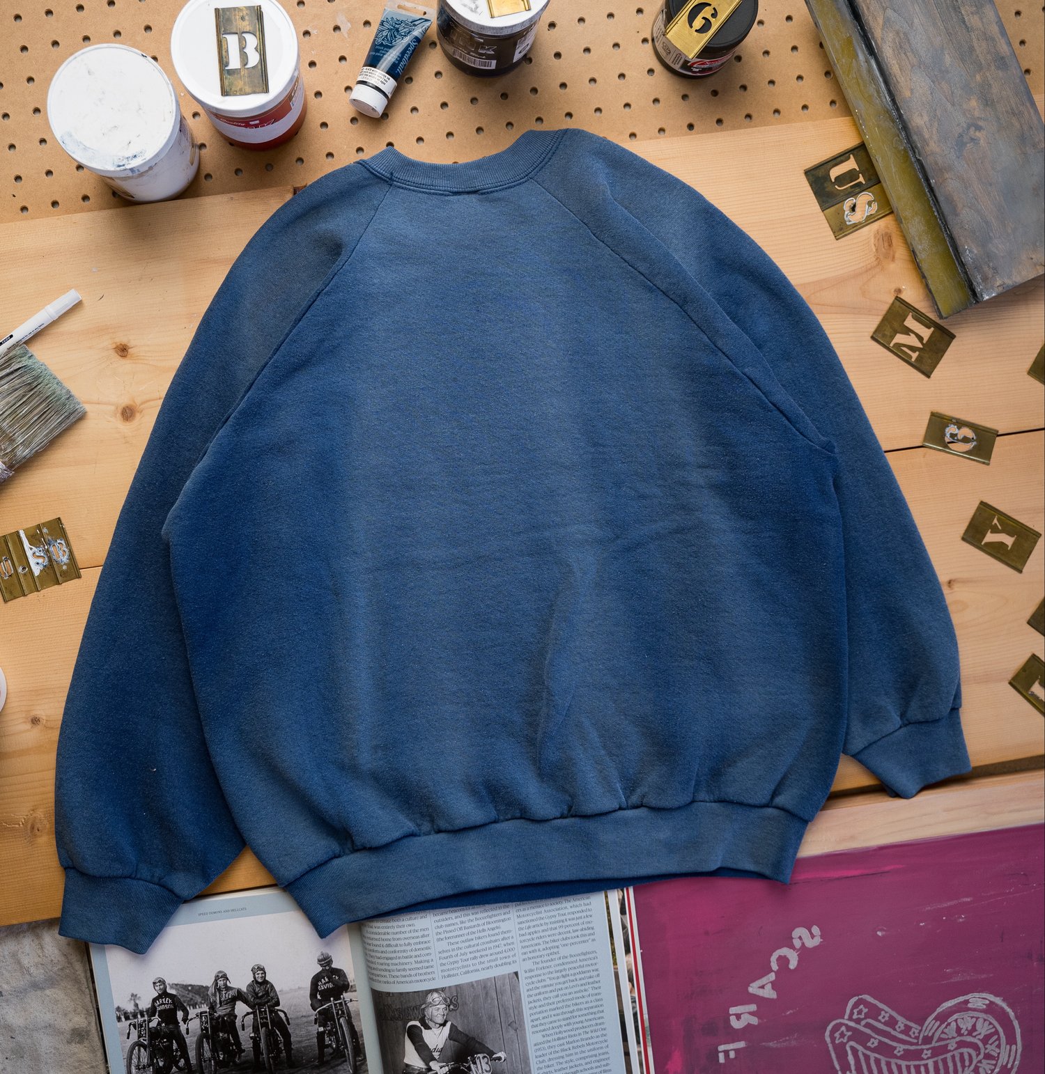 Image of Motor Club (Large) Indigo Blue 