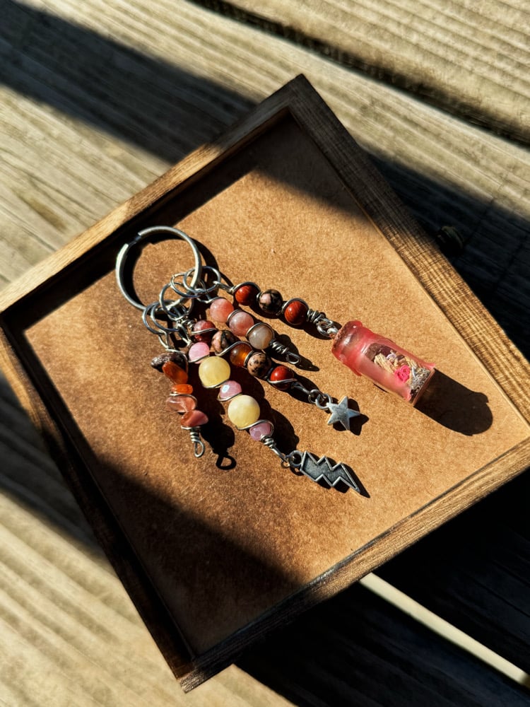 Image of Personal Power/Confidence Enchanted Keyring (5 Keychains included!)