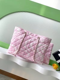 Image 2 of CC Denim Shopping Bag