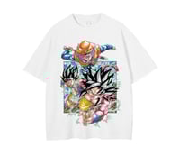 Dragonball oversized graphic print t-shirt ssj4 Goku 