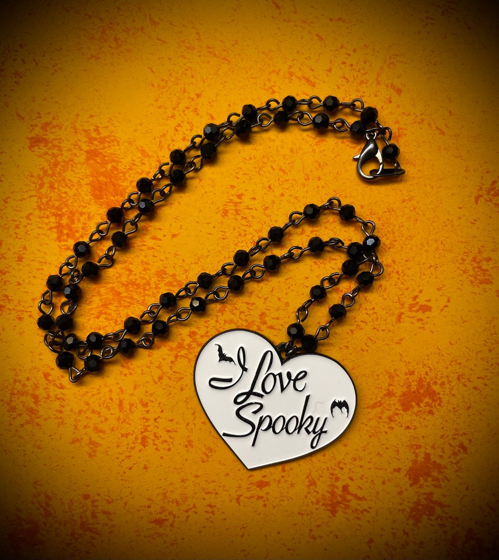 I Love Spooky Necklace