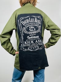 Image 1 of VINTAGE ARMY SHIRT JACKET DAVID LEE ROTH