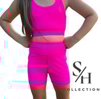 Image 3 of Austin Crop - Hot Pink