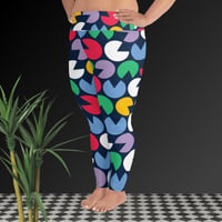 Image 3 of As Colorful As I Am Plus Size Leggings