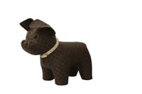 Image 3 of Life Size LV  Plush Dog