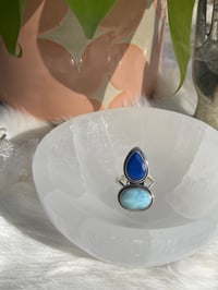 Image 3 of Lapis lazuli + larimar 