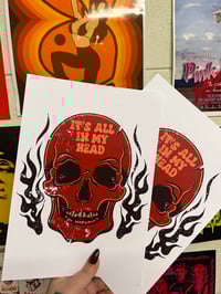 Image 2 of It’s All In My Head Print