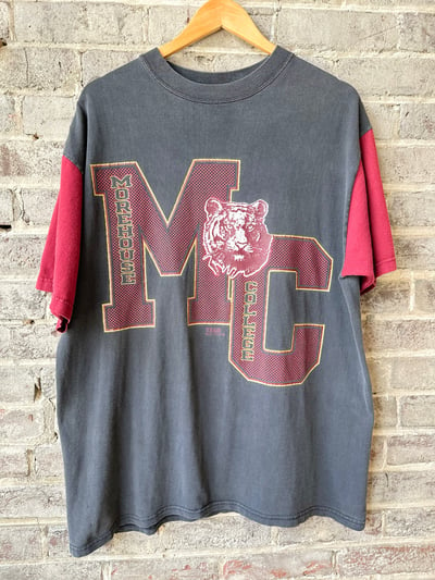 Image of 90’s Vintage “MOREHOUSE COLLEGE TIGERS” HBCU TEE, SIZE: XL