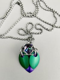 Image 3 of Bejeweled Scarab Capture Crystal Pendant