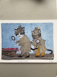 Image 3 of Detectives-A5 print  copy