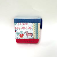 Image 1 of I Love Handmade Pouch