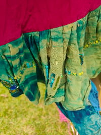 Image 9 of Wanderlust maxi skirt / bandeau dress -pink rainbows 6-12