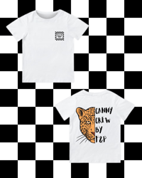 Image 2 of T-SHIRT: Leopard Canny Crew