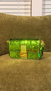 Image 1 of Green Sequin Bag 