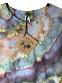 Image 11 of XS Crop Tee in Rustic Earthy Agate Ice Dye