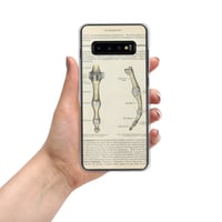 Image 6 of Antique Anatomical Drawing Bones Of The Finger Clear Case for Samsung®