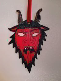 Krampus Ornament Red