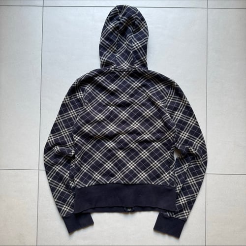 Image of Women’s Blue Label Burberry Zip Up, Size Small