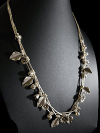 Image 7 of PH113 Karen Vine and Flower Necklace