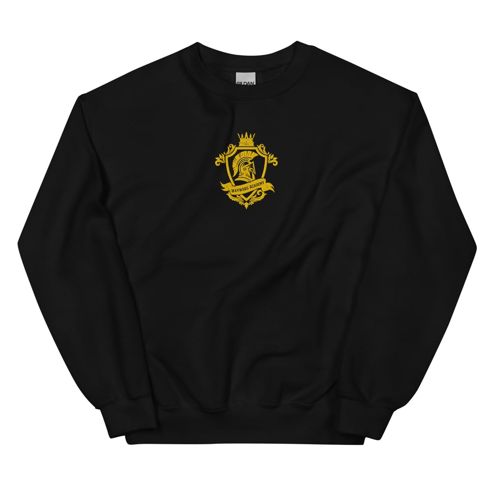 Image of Officially licensed gold embroidered Wayward logo Unisex Sweatshirt