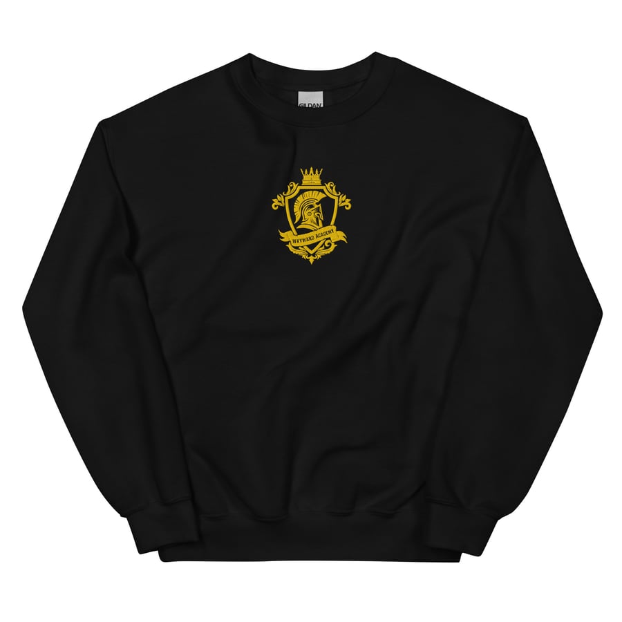 Image of Officially licensed gold embroidered Wayward logo Unisex Sweatshirt