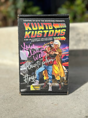 Image of KUWTB Kustoms BTTF DMC Delorean & E24 633CSi Pin Package