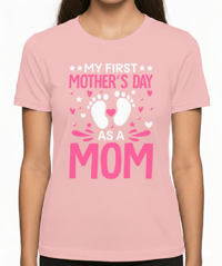 Image 5 of My first Mother's Day T-SHIRT 
