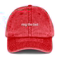 Image 7 of Ring The Bell Vintage Cotton Twill Cap