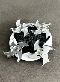 Image 2 of NINJA STAR HAIR CLIP