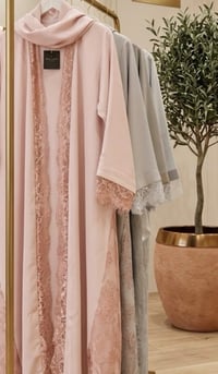 Image 1 of Yara Lace abaya (limited collection)