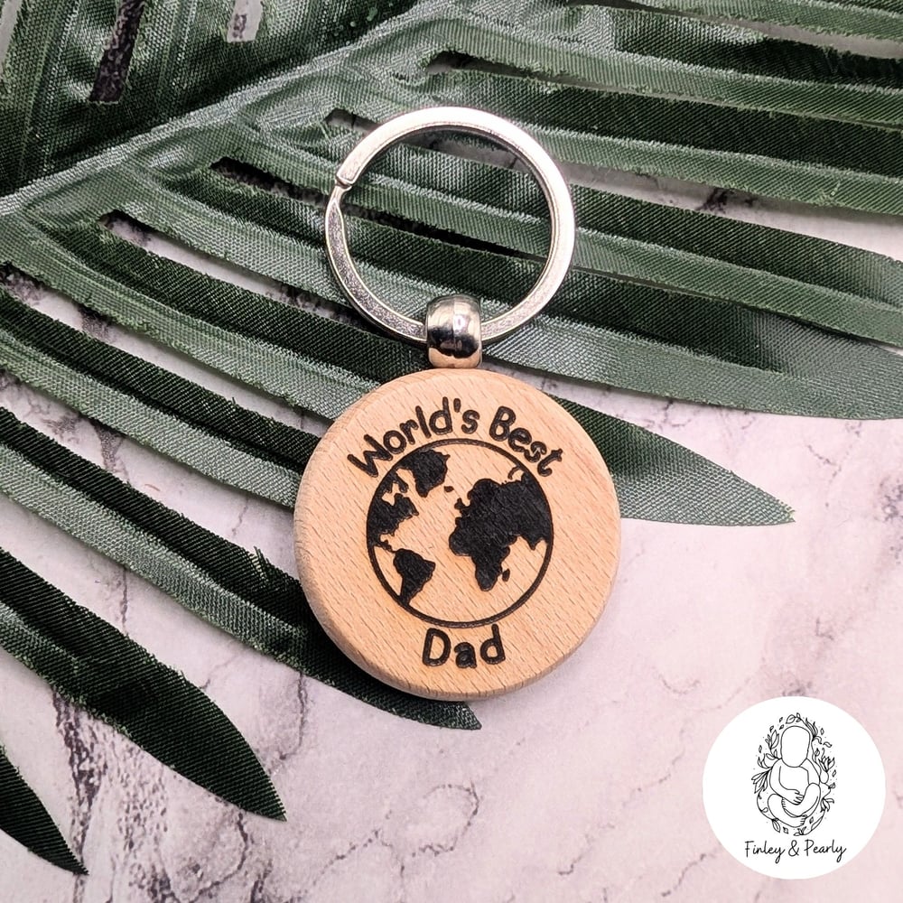 KEYRING: Worlds Best Dad, Daddy, Bonus Dad