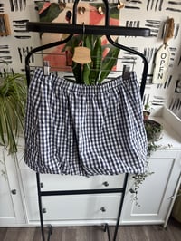 J Crew gingham bubble skirt 