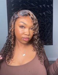 16” 6x4 Highlighted Waterwave Wig (WavyMy)