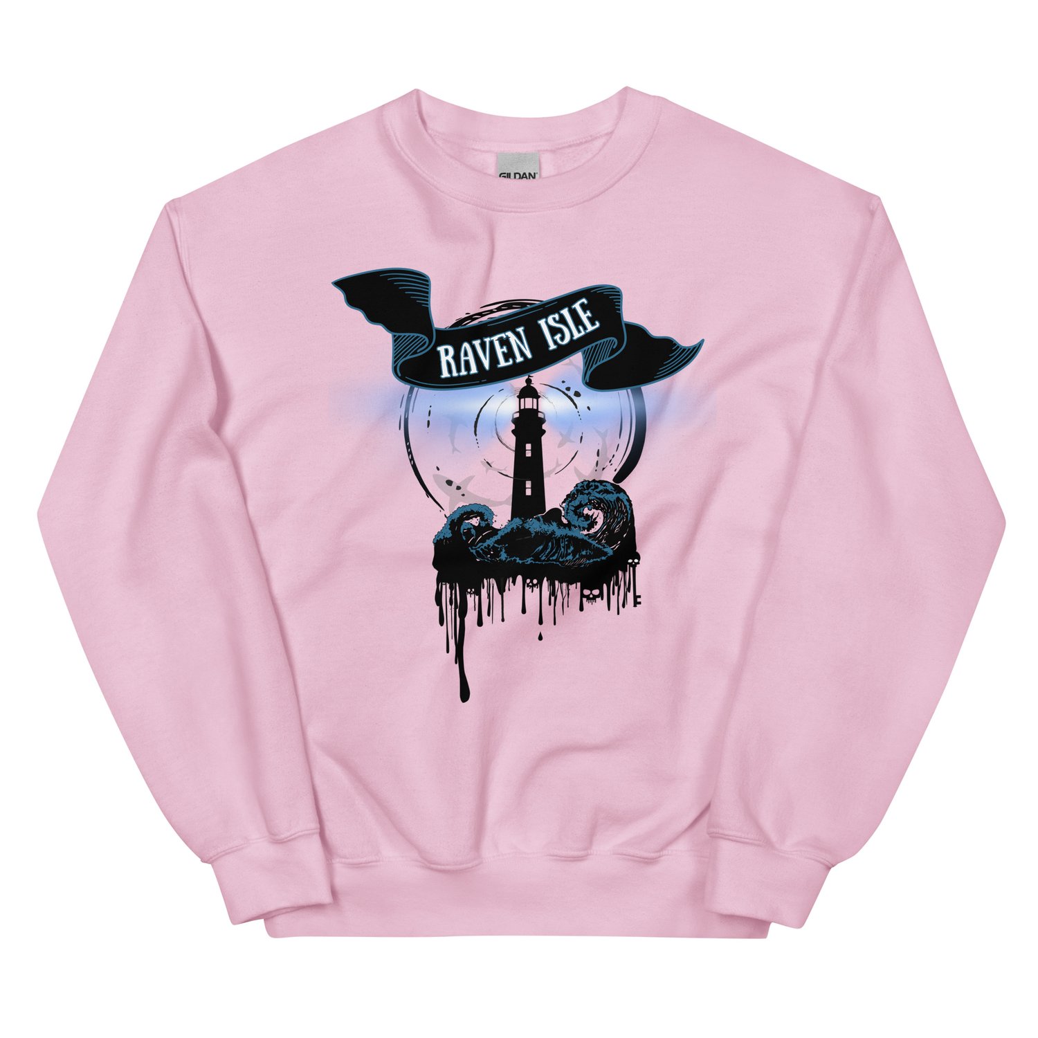 Image of Officially licensed does it hurt Raven Isle black Unisex Sweatshirt