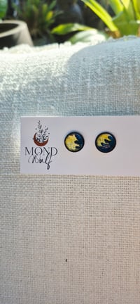 Image 3 of Pressed flower studs 