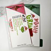 Image 7 of Grinchmas Peekaboo-tab-Envelopes A6