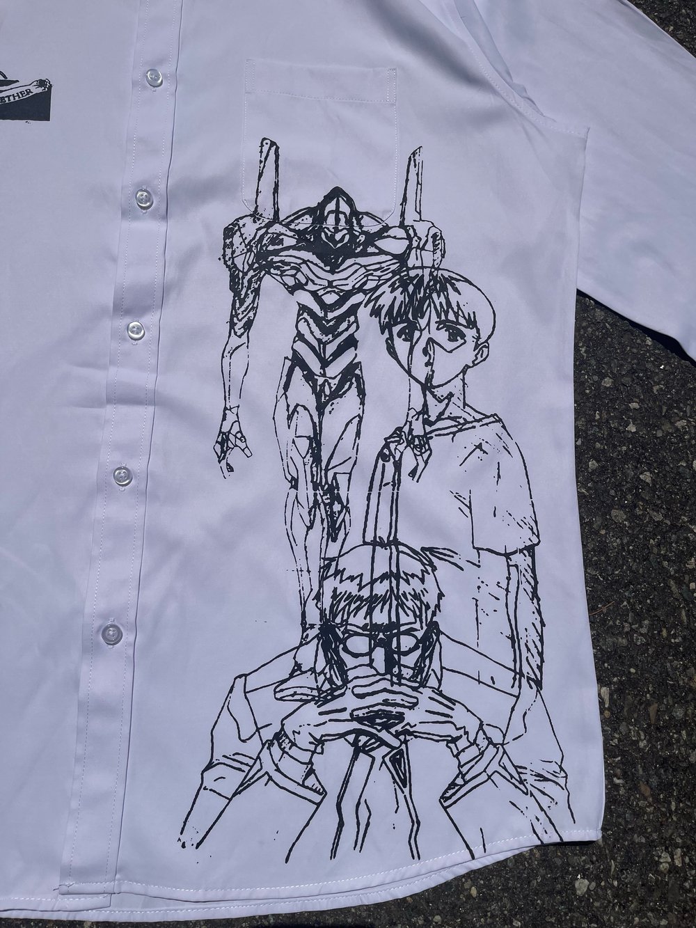 Angel Attack button up