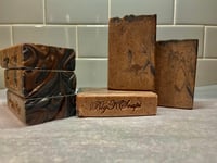 Image 1 of SPICED MAHOGANY  -  GOAT MILK  net wt 6oz