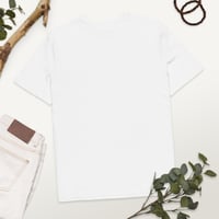 Image 4 of Unisex organic ribbed neck t-shirt