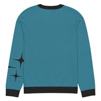 Image 10 of Mod Kitty Knitted crew neck sweater