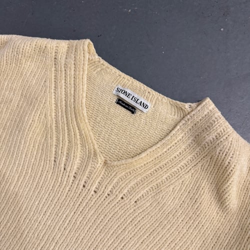 Image of 1990s Stone Island Chenille sweatshirt, size medium