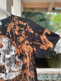 Image 3 of MEDIUM Bleach Dye Be Gay Do Crime Godzilla Crop Top C21